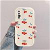 hdqICase Ciliegia Custodia Onda Silicone Morbido Compatibile con OPPO Find X2 Neo Bianco Cover