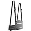RICOO Supporto PC parete TRH07 Staffa mural computer Casse work-station Wall Mount per desk-top tower Appoggio universale per cassa CPU Nero