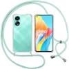 Custodia In Silicone TPU Per OPPO A78 (4G) – Viola Erba, Morbida E Antigraffio