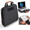 Nauttxon Custodia rigida per computer portatile da 14 pollici per HP Dell Lenovo ASUS Acer - Custodia per laptop 2 in 1 con fermo e clip per libro, antiurto, impermeabile, custodia MackBook Air M3 M2