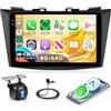 Rimoody 4G+64G Autoradio Android 15 per Suzuki Swift 2011-2017 Suzuki Ertiga 2012-2017 9 Touchscreen IN-Cell Radio con Carplay Senza Fili Android Auto FM/RDS/EQ Mirror Link Navi GPS WiFi Retrocamera
