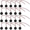 The Lord of the Tools 20 Pezzi DC3V Mini Motore A Vibrazione a 2 Pin 10x3mm Per Riparazione Di Dispositivi Elettronici Per Telefoni Cellulari (5cm)