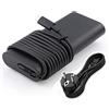 CHLOLMY TECH Caricatore USB-C AC da 130W adatto per Dell Precision 5530 2 in 1 5550 5750 Dell XPS 15 2 in 1 9575 9500 17 9700 0M0H25 M0H25 0K00F5 K00F5 DA130PM170 HA130PM170 cavi di alimentazione adattatore