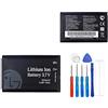 E-yiiviil Batteria di ricambio LGIP-531A compatibile con LG Optimus Net TracFone Net 10 LG 320G VN170 Envoy 2 UN160, Envoy 3 UN170, Saber UN200 con strumenti