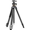 Fotopro Fotopro Origin Plus - Treppiede compatto in fibra di carbonio, con gambe profilate da 152,4 cm, treppiede portatile da viaggio, carico massimo 20 kg, con testa a sfera super grande, borsa