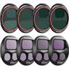 Freewell Confezione da 8 filtri ND e ND/PL per DJI Mavic 4 Pro