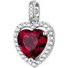 Brosway Charm Donna in Argento e Passion Ruby con Simbolo Cuore | Collezione Fancy - FPR141