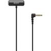 Sony ECM-LV1 Compact Stereo Lavalier Microphone with 3.5mm TRS Connector