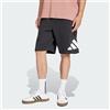 Adidas Shorts pantaloncini Adidas Essential 3-Stripes French Terry da uomo rif. JE8956, Nero