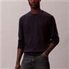 Calvin Klein Maglia Calvin Klein in cotone con monogramma da uomo rif. LV040BM343, Navy