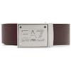 EMPORIO ARMANI EA7 Cintura EA7 Emporio Armani Reversibile in ecopelle da uomo rif. 7X000091 AF14319, Marrone