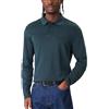 Calvin Klein Polo Calvin Klein a maniche lunghe in cotone Supima da uomo rif. LV040EM909, Verde
