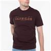 Calvin Klein Jeans T-shirt Calvin Klein Jeans Con Logo da uomo rif. LV14RE817G, Marrone