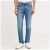 Calvin Klein Jeans Pantaloni Calvin Klein in denim da uomo rif. LV04RE776G, Denim blu