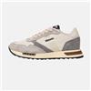 Blauer USA Scarpe Sneakers Blauer con logo da uomo rif. S6RYDER01/NYS, Crema