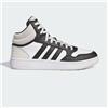 Adidas Scarpe Sneakers Adidas Hoops 3.0 Mid Lifestyle Basketball da uomo rif. IH0157, Bianco-Nero