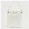 Calvin Klein Borsa Calvin Klein a secchiello con monogramma stampato da donna rif. LV04F3232G, Bianco