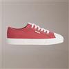 Calvin Klein Jeans Scarpe Sneakers Calvin Klein Sneakers in tela di cotone con logo da uomo rif. HM0HM02121, Rosso