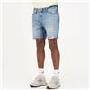 Calvin Klein Jeans Pantaloncini shorts Calvin Klein Jeans In Denim da uomo rif. LV04RF790G, Denim blu