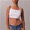 Calvin Klein Jeans Canotta Top Calvin Klein Jeans da donna rif. LV047F221G, Bianco