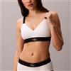 Calvin Klein Underwear Reggiseno Calvin Klein Underwear leggermente foderata - Graphic Monogram Microfibre Stretch da donna rif. LV00QF8877-100, Bianco
