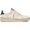 4B12 Scarpe Snekers 4B12 basse in pelle da uomo rif. HYPER-U3001, Bianco