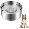 PRITOK Ciotola per Cani Senza Sbavatura: 3L Ciotola per Cani Anti-Spill, Ciotola per Cani, Ciotola per Cani in Acciaio Inox con Fondo Antiscivolo, Ciotola per Acqua per Cani, Anti-Sbavatura per Viaggi