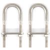 SeeRaphee M8x100 U bolt acciaio INOX 304 (2 pezzi)