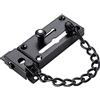 KAIISSA Catenella Serratura Porta, Catenella Antifurto in Acciaio Inox Catenella per Porta Scorrevole Bullone Chiusura di Sicurezza per Cancello con Catena in Acciaio Inox