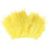 M METERXITY 100-Pack Piume di Gallo Sella Hackle, 1.6-3 Pollici / 4-8cm Piume Soffici Naturali all'Ingrosso per Artigianato/Matrimoni/Acchiappasogni/Decorazioni Fai da Te [Giallo]