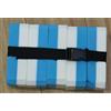kudmwcc Cintura da Nuoto per Bambini, Cintura da Nuoto per Bambini Regolabile con 5 Cuscinetti Eva per Bambino di Oltre 30 Kg (Blu-bianco)