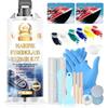 YIAE Kit di riparazione in fibra di vetro per barche Pro Gel Coat e resina epossidica per fissare fori, scheggiature, crepe profonde su kayak, barche a vela, riparazione fai da te in fibra di vetro
