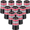 PATIKIL Golf Ferrules 0.370 Pollice ID, 10 Pezzi Ferrule Troncate per Bastone da Golf Multi-Anello per Ferrule Ferro per Taper Tip Iron Wedge Shaft Adatte Shaft in Acciaio O Grafite, Rosso