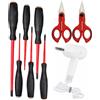 Intercable Kit Intercable 2 forbici spella e tranciacavi 6 giraviti Slim e asciugacapelli AO2604