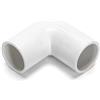 Aigostar Curva 90° L per Tubo 20mm bianco 4pz Aigostar
