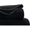 HABIDECOR ASCIUGAMANO OSPITI 40x60 cm, TWILL COTONE EGIZIANO NERO