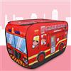 Tenda da gioco pieghevole per bambini, per uso interno/esterno, a forma di auto,