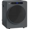 HOMCOM Asciugatrice, 6 Programmi, 40-60℃, 4 kg Capacità, compatta, Touch-Control, Grigio | Aosom Italy