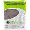 GEOSISM & NATURE - Lapillo vulcanico rosso in sabbia, granulometria fine, 100% naturale, per giardinaggio, drenaggio, pacciamatura, vasi e terrari (3/5 mm, Singolo - 1,1 lt)