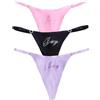 Juicy Couture Script 3-Pack Thong
