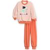 CALIDA Toddlers Set di Pigiama, Salmone Fresco, 116-122 Bambini e Ragazzi