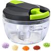 Tritatutto Manuale 500ml Mini Tritatutto Manuale Tagliacipolla Frullatore a Filo con 3 Lame in Acciaio Inossidabile per Verdure Carne Noci e Insalata | Leroy Merlin