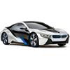 rastar Auto radiocomandata Rastar 1:24 BMW L8 Radiocomando Telecomando Veicolo colore argento Ragazzi Gioco 48400