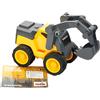 Theo Klein Volvo Power Escavatore a cucchiaia Escavatore di Alta qualità in Scala 124 Pala con Giunti robusti Dimensioni 22,5 cm x 11,5 cm x 12,5 cm Giocattolo per Bambini a Partire da 3 Anni