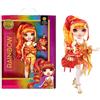 Rainbow High Rainbow Junior High Edizione Speciale - LAUREL DE-VIOUS - Bambola fashion snodata rossa e arancione da 9/22,86cm con accessori e zaino morbido apribile/chiudibile - Età 4-12 anni