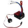 equlup ESC Spazzolato per Auto RC, 60A 37,5x31,5x20mm Sostituzione del regolatore elettronico di velocità Impermeabile per Serbatoi di Barche e Auto RC 1/10
