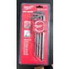 Milwaukee Set di chiavi a brugola, 1,5 mm, 10 mm, 9 pezzi