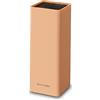 ECHTWERK Ceppo di coltelli universale quadrato, portacoltelli, organizer per coltelli da cucina, pratico portacoltelli, contenitore salvaspazio per coltelli con inserto in setola, rosa salmone, 30 cm