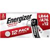 Energizer Max Energizer - Confezione da 12 batterie LR44