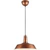 Trio Reality Lighting Sospensione lampara Will D.36 cm in alluminio rame satinato R30421062/20
